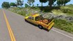 BeamNG drive - Stone on road Car and Truck q