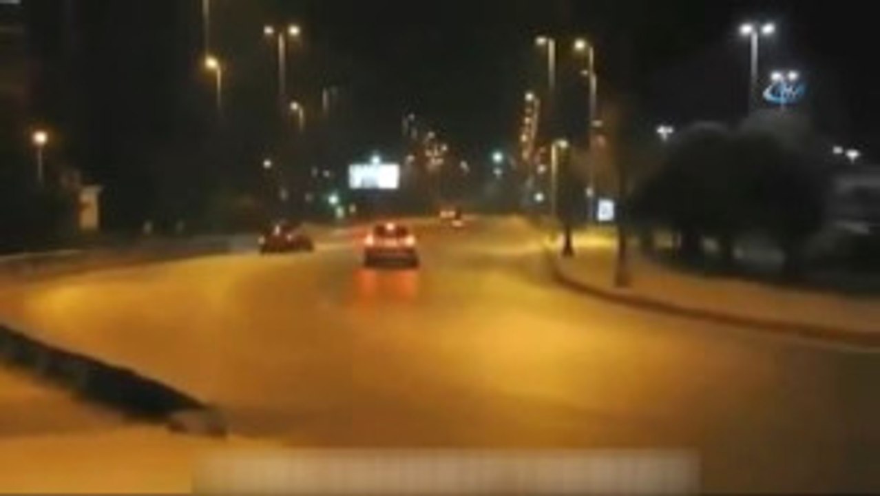 Trafik Magandası Kamerada