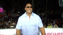 Dwayne Johnson Blows Away Miami At 'Baywatch' Premiere