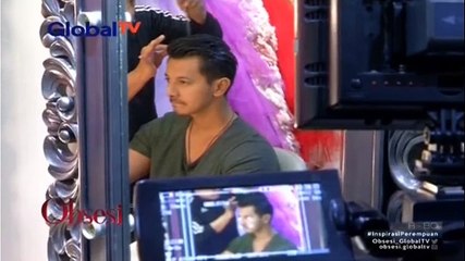 Fairuz A Rafiq dan Sonny Septian Fitting Baju Pengantin