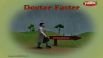 Doctor Foster | Baby songs | 3d animated songs for kids |  Nursery rhyme with lyrics | Nursery poems for kids |  Funny  poems for children | poems with lyrics for kids |