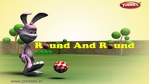 Round And Round | Kids poem | Funny poems for kids |  Funny songs for children | 3d animated  songs for kids | Baby songs | Funny poems for Children |