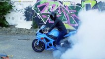 BIKERS Compil  Kawasaki ZX Wheelie, AKRAPOVIC SOUND   FLYBY