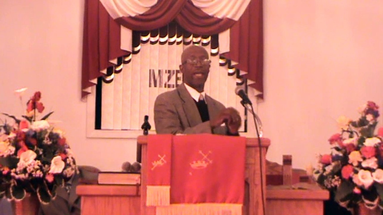 Wibert Simmoms at Mt Zion baptist church