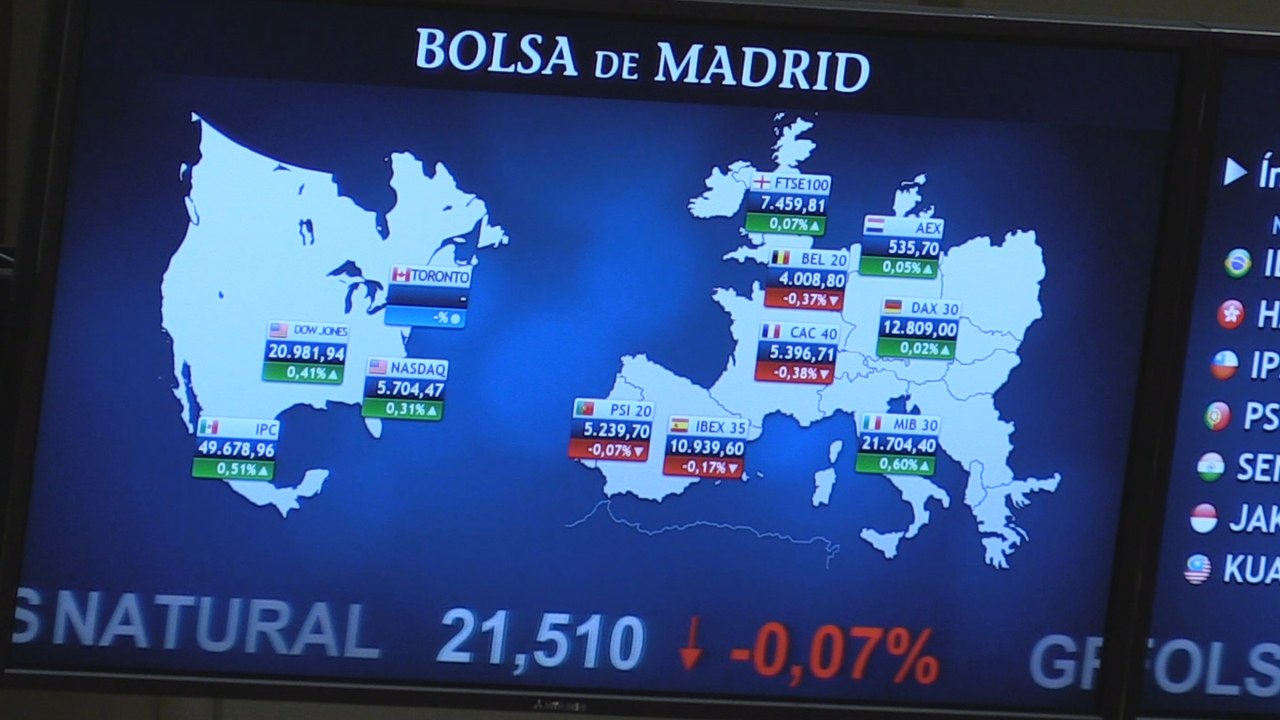 La Bolsa española pierde un 0,14% tras la apertura y se aleja de los 11.000 puntos