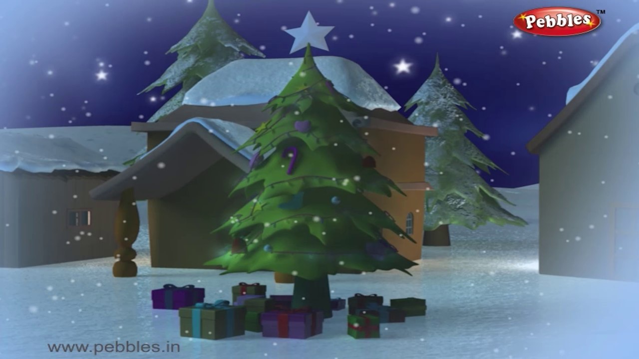 Xmas Tree Very Pretty | Baby Song | Nursery Rhymes With Lyrics | Nursery Poems for Kids | 3D Nursery Rhymes For Children