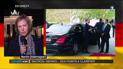 Merkel : premiers contacts avec Macron, premières concessions