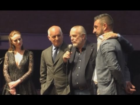 Napoli - Ligami di Pasta , premiato Aurelio De Laurentiis (15.05.17)
