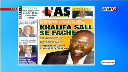 Revue de presse Walftv du 16 mai 2017