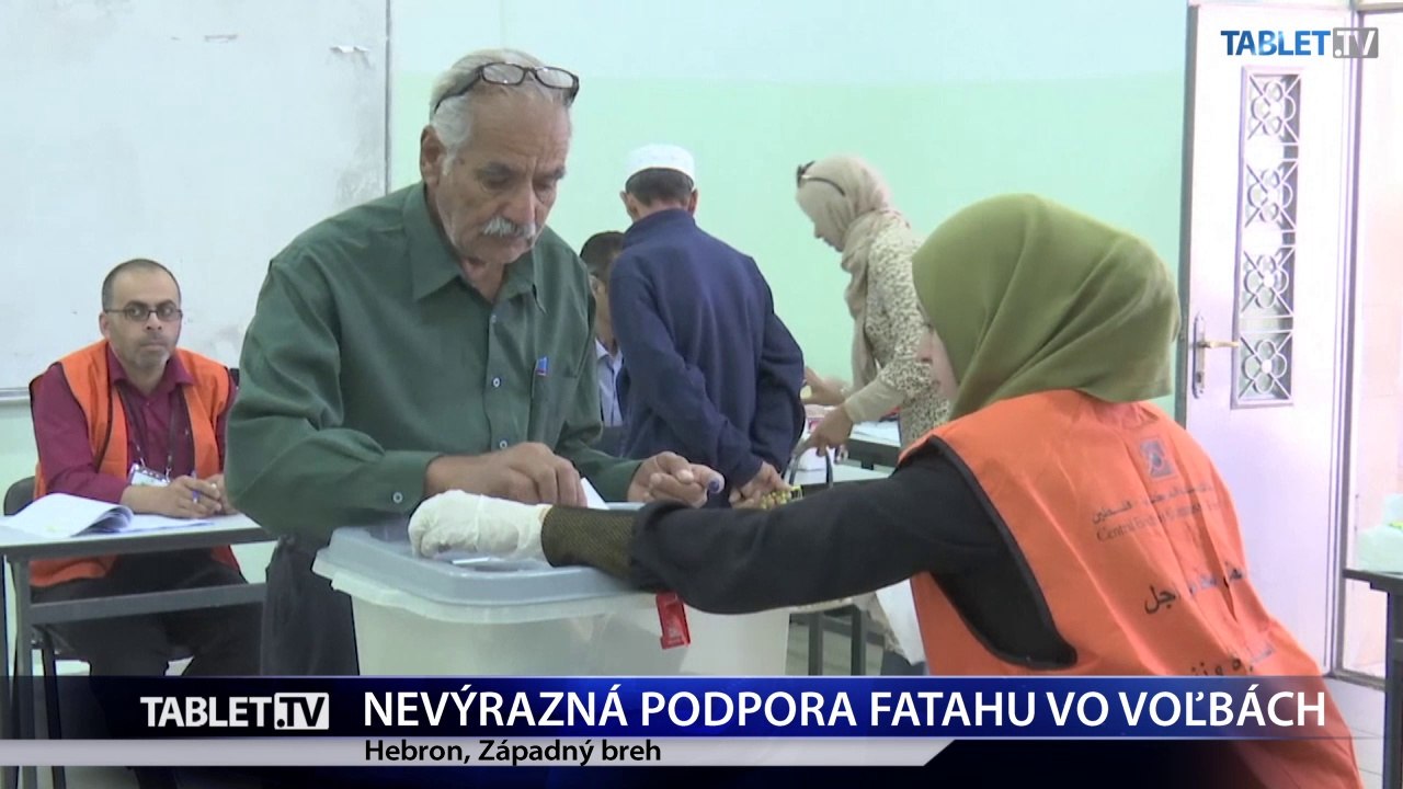 Vládnuci Fatah dostal v palestínskych komunálnych voľbách iba nevýraznú podporu