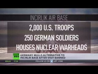 Germany will look for alternatives to Turkey's Incirlik Airbase - Merkel