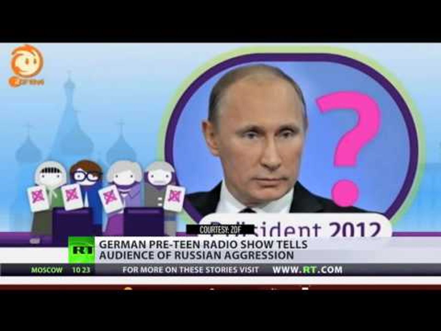 Propaganda for tots: Children's program on German radio accuses Putin of  war crimes - video Dailymotion