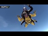 Record Breaking: 101yo D-Day veteran becomes oldest skydiver