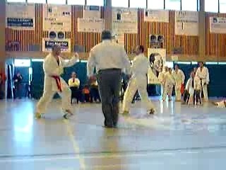 Championnat wallonie 2007 Karim 2em Combat 2em partie