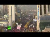 Rally against President Park in South Korea (streamed live)