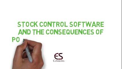 Stock Control Software And The Consequences Of Poor Inventory Management