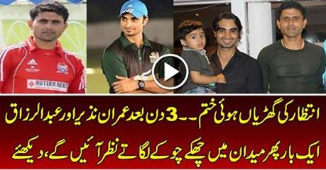 Imran Nazir and Abdul Razzaq in Action After 3 Days