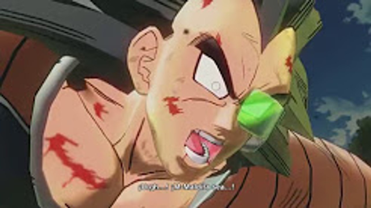 Goku se sacrifica para vencer a Raditz - Dragon Ball Xenoverse 2