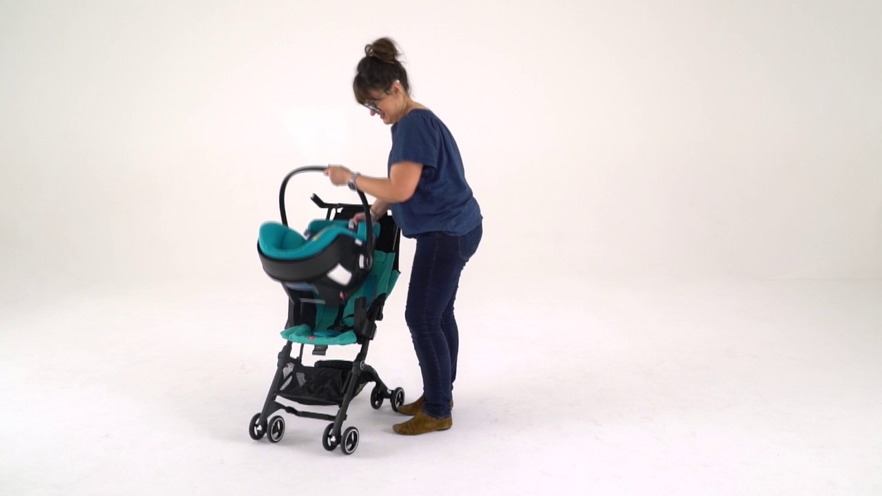 Pockit + de gb : Comment installer le siège auto sur la poussette