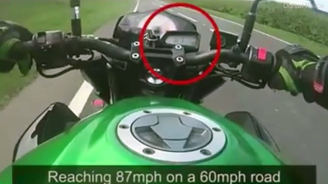 Horrific 100mph motorbike CRASH drivers pull WHEELIES Jailed