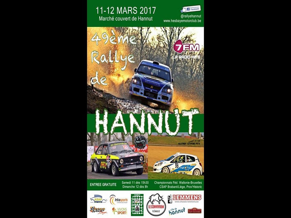 Rallye Hannut 2017 Humblet / Vanhove