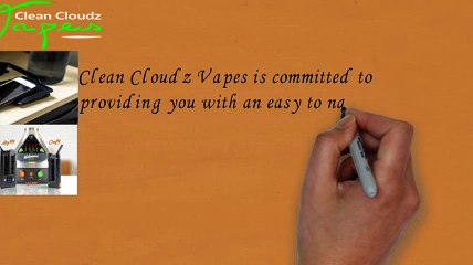 Clean Cloudz Vapes Presentation Video
