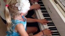 Rondeau (Mouret) Duet Performed by 6 year old & Mommy-uRnVUjLDqAc
