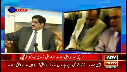 CM Murad accuses federal govt of treating Sindh unfairly