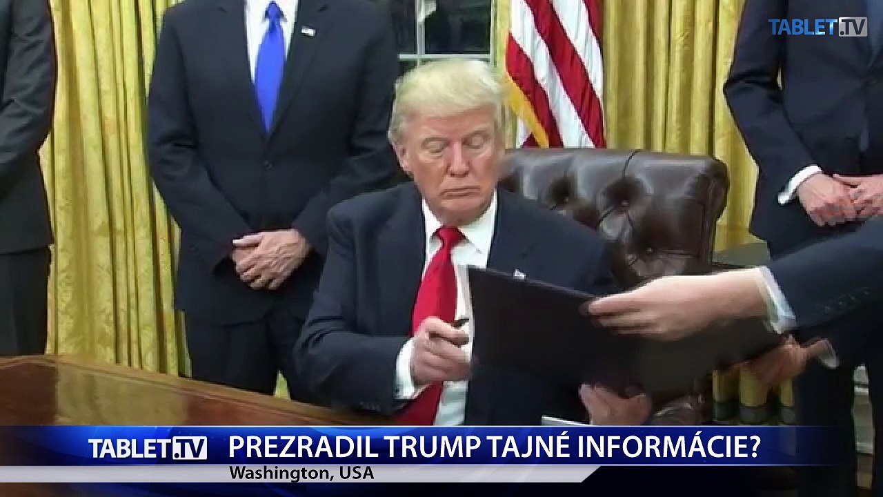 Trump mal ruským diplomatom vyzradiť tajné informácie týkajúce sa IS
