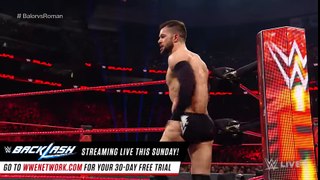 Raw, 15.05.2017 - Roman Reigns vs Finn Bálor