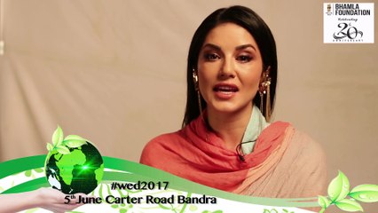 Sunny Leone Pledges To Restore Planet, Requests Her Fans To Do The Same