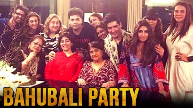 Karan Johar Celebrates Bahubali 2 The Conclusion Success | Gauri Khan, Shweta Bachchan, Neha Dhupia