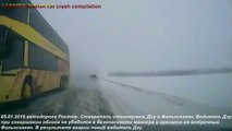 La plupart des accidents de la route choquants horrible accident de voiture russe 2016 année, 25 min compi
