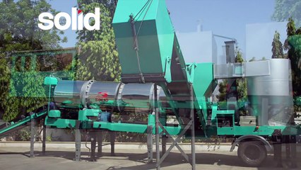 Mobile Asphalt Drum Mixing Plant M DM 60 -120 Tph - Solid india limited