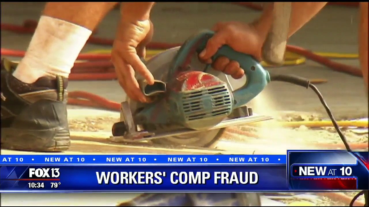 Hilarious workers  comp fraud caught on tape