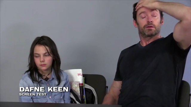 Logan - Audition Dafne Keens avec Hugh Jackman