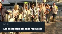 A Cannes, les escabeaux des fans doivent reculer