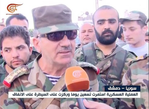 حي القابون خالياً من المسلحين