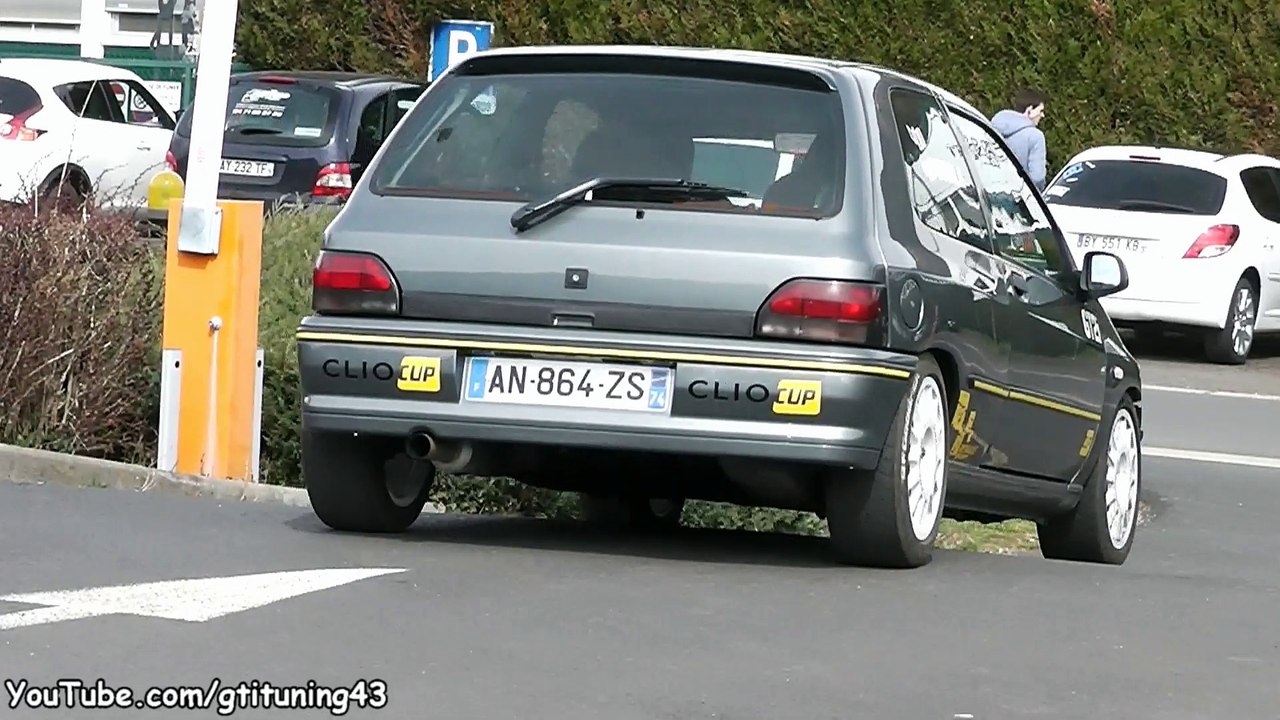 Renault Clio Cup 16s - Son et Accélerations
