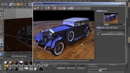 CINEMA 4D - Using the Material Override