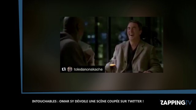 Omar Sy dévoile une scène d’ Intouchables sur Nicolas Sarkozy coupée au montage (vidéo)