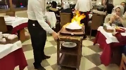 Turkish Style of Serving a dish