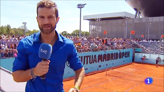 Rafael Nadal Practice&Press conference at Madrid Open, May 2017