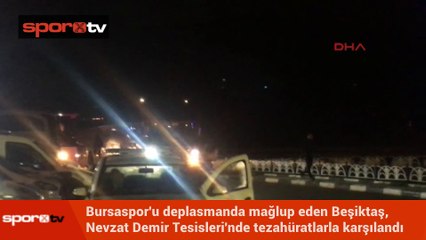 Beşiktaş şampiyon gibi karşılandı