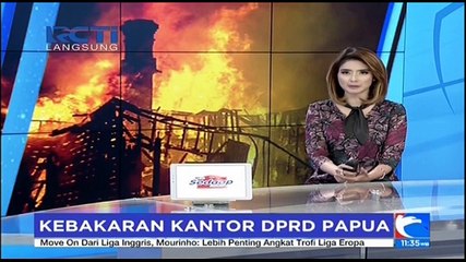 Kebakaran Kantor DPRD Papua
