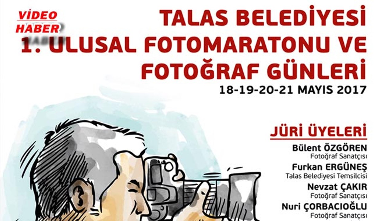 (16 MAYIS 2017) TALAS’TA İLK KEZ FOTOĞRAF MARATONU YAPILACAK