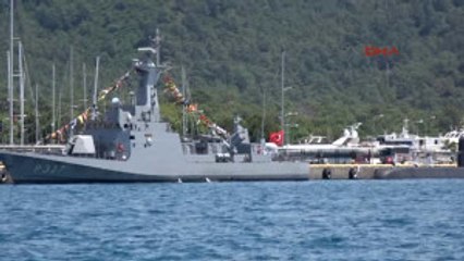 Marmaris'te Askeri Hücumbot ve Denizaltı Halka Açıldı