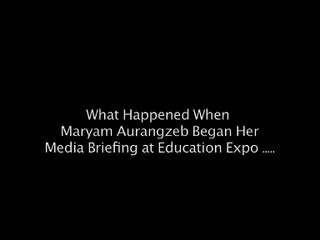 Maryam Aurangzeb Greeted with 'Go-Nawaz-Go'