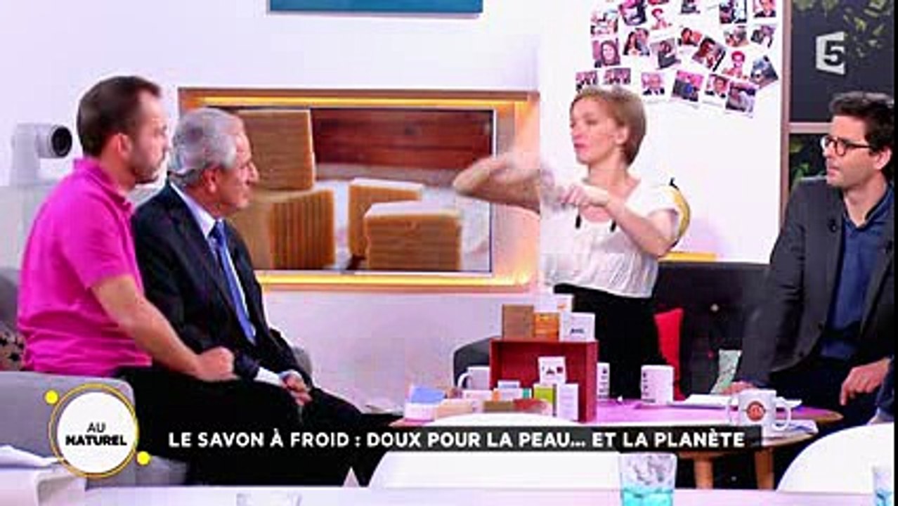 Le savon a froid doux pour la planete