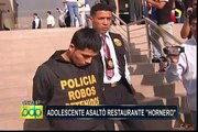 Chorrillos: cae delincuente implicado en asalto a concurrido restaurante